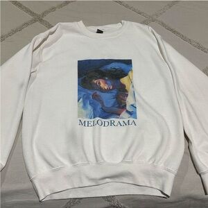 Melodrama White Sweatshirt